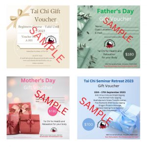 Tai Chi Vouchers